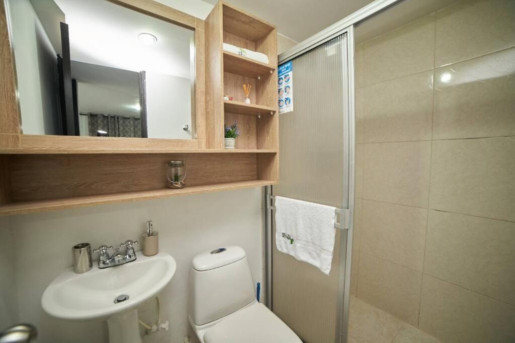 Apartamento Cerca Parque Del Cafe Con Piscina Montenegro Luaran gambar